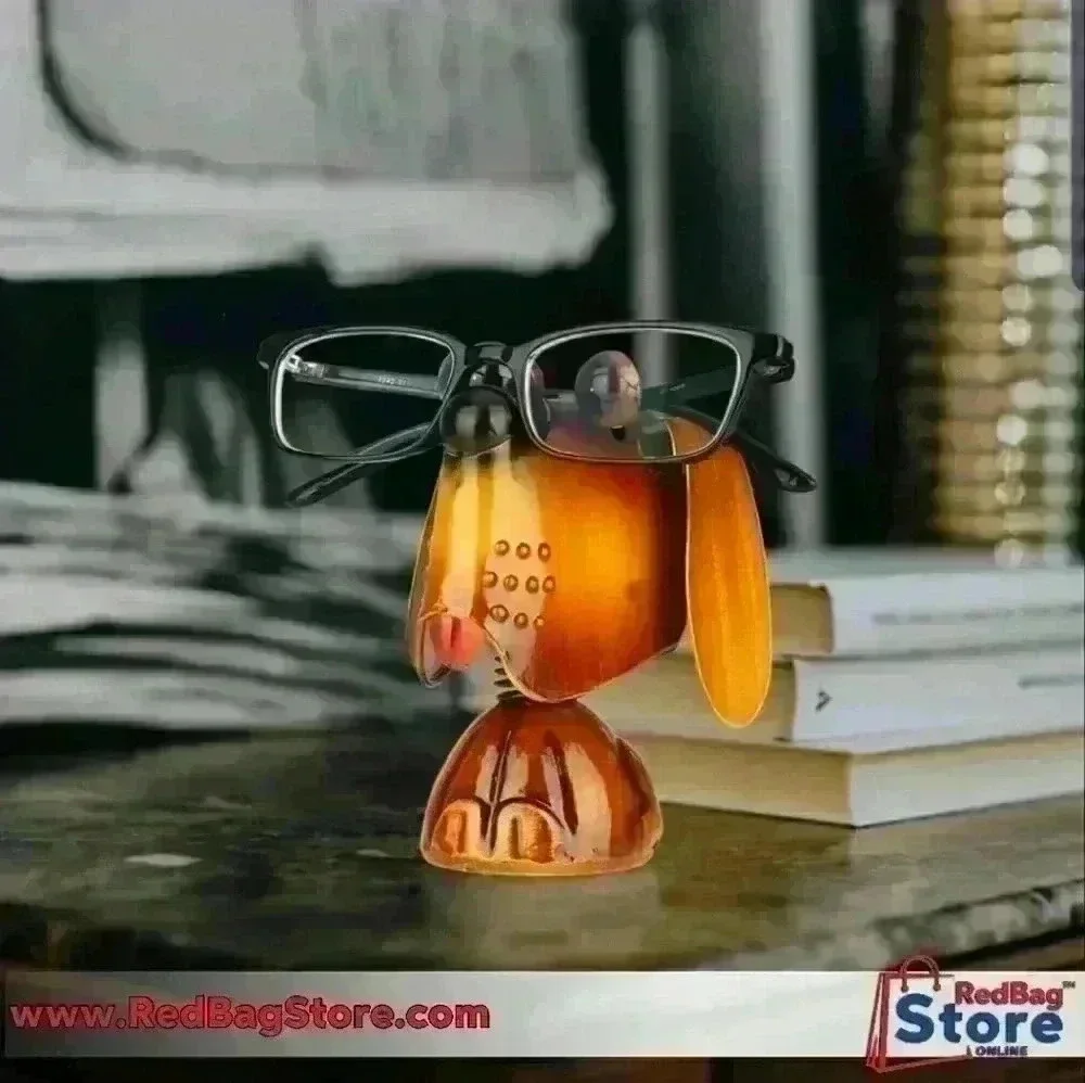 Puppy Dog Animal Stand Eyeglass Holder Iro…